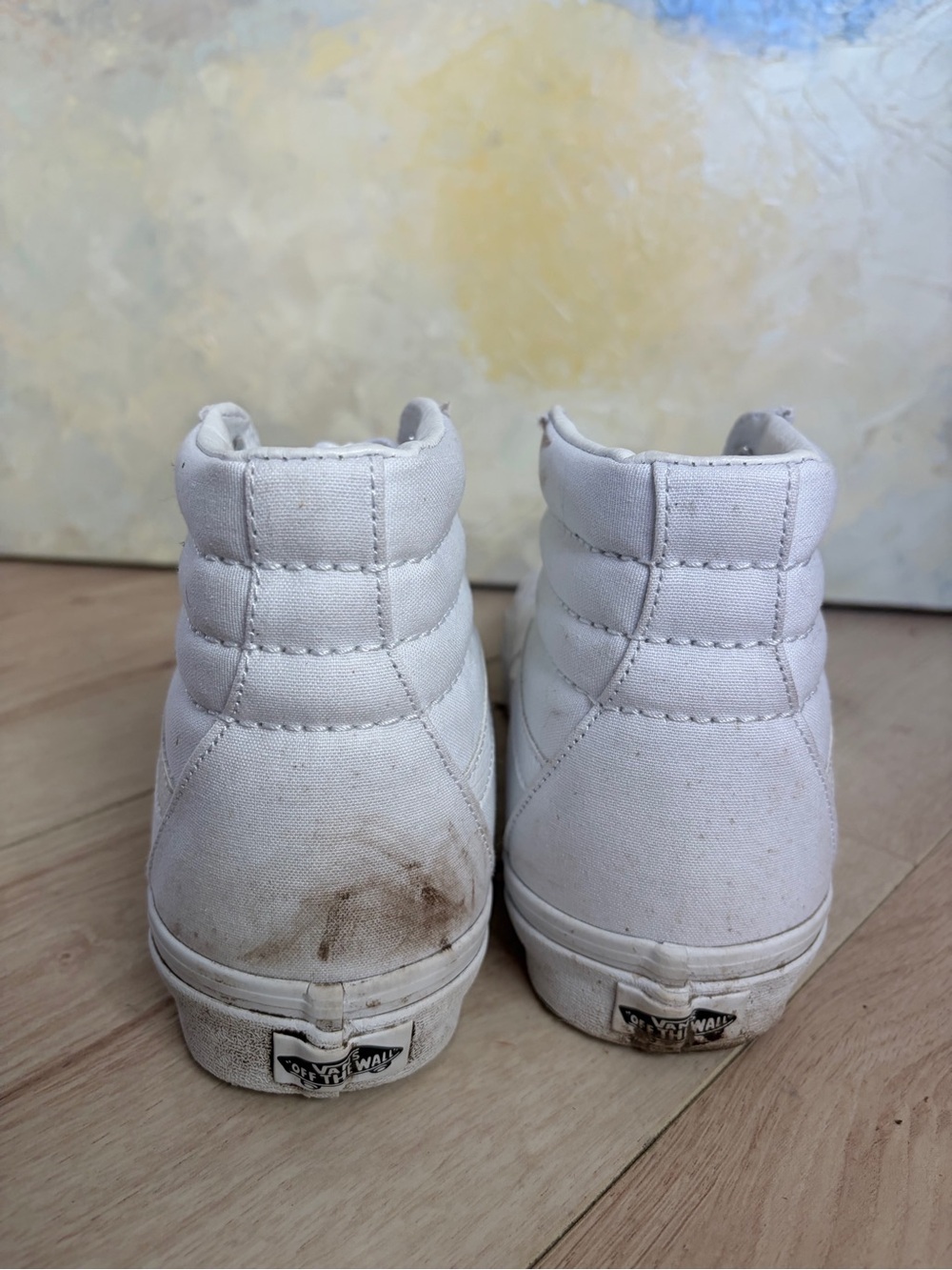 Vans White High-Top Skate Sneakers - Picture 3 of 6